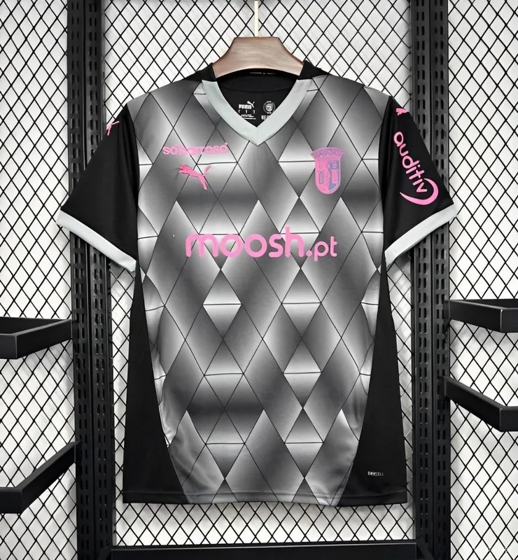 Camiseta SC Braga 2024/25 VISITANTE MANGA CORTA VERSION FAN